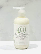 Load image into Gallery viewer, Mint Eucalyptus Hand & Body Lotion