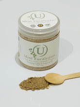 Load image into Gallery viewer, Mint Eucalyptus Foaming Coffee & Sugar Scrub