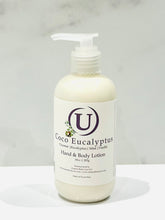 Load image into Gallery viewer, Coco Eucalyptus Hand &amp; Body Lotion
