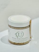 Load image into Gallery viewer, Mint Eucalyptus Foaming Coffee &amp; Sugar Scrub
