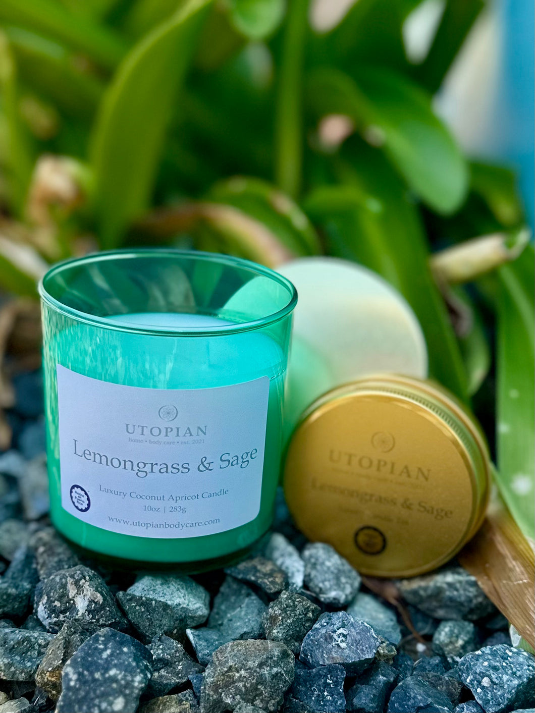 Lemongrass & Sage Luxury Candle
