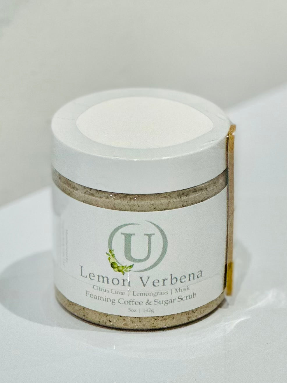 Lemon Verbena Foaming Coffee & Sugar Scrub