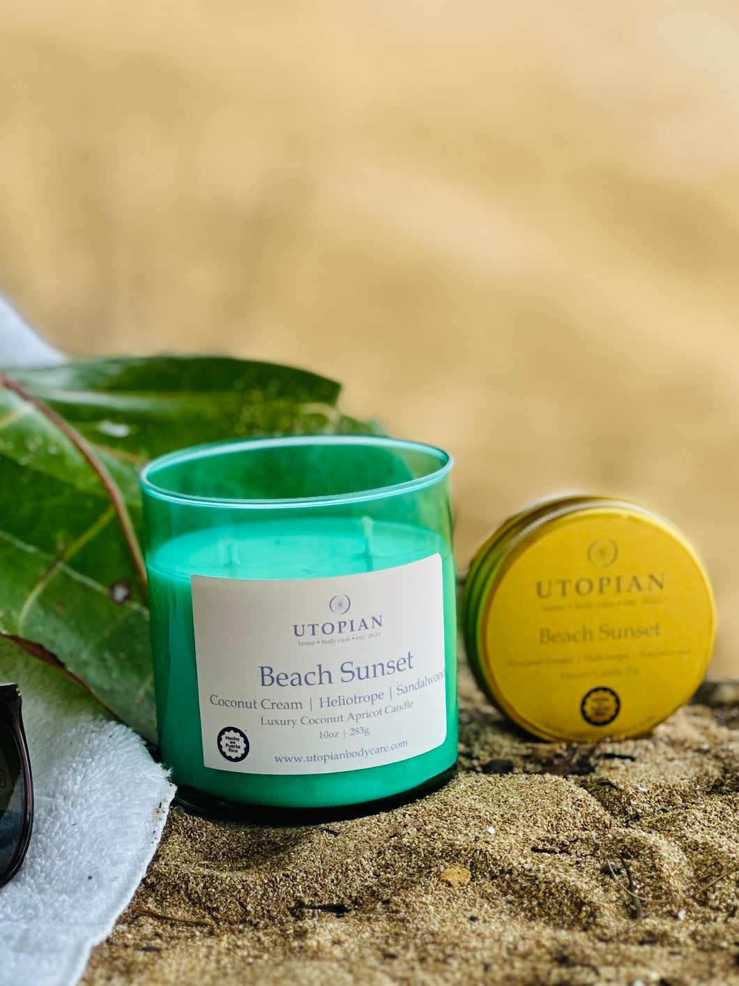 Beach Sunset Luxury Candle